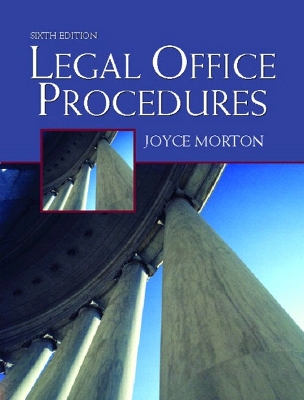 Book cover for Legal Office Procedures