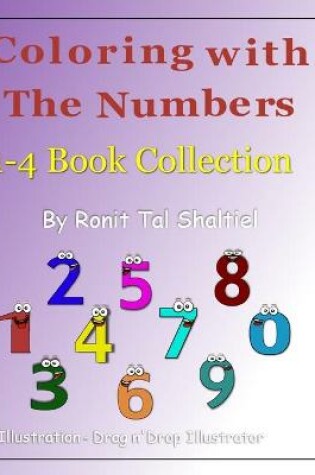 Cover of Coloring With the Numbers 1-4 book Collection.