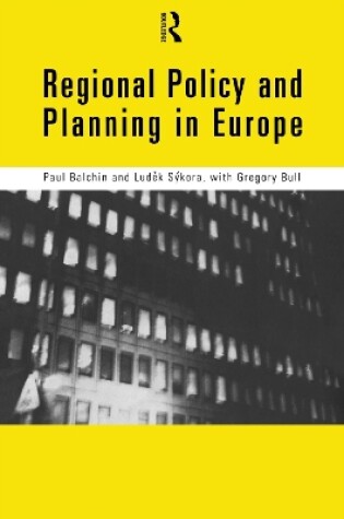 Cover of Regional Policy and Planning in Europe