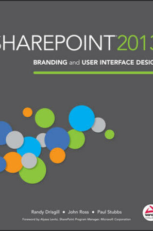 Cover of SharePoint 2013 Branding and User Interface Design