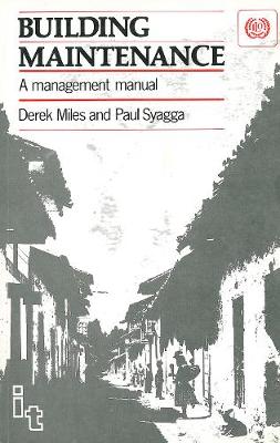 Book cover for Building Maintenance