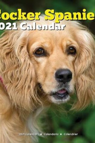 Cover of Cocker Spaniel 2021 Calendar