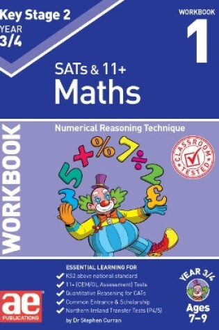 Cover of KS2 Maths Year 3/4 Workbook 1
