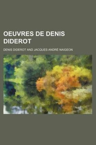 Cover of Oeuvres de Denis Diderot (9)