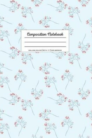 Cover of Composition Notebook - Red Berries