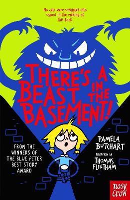 Book cover for There’s a Beast in the Basement!