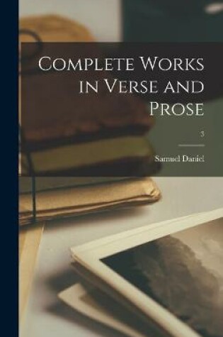 Cover of Complete Works in Verse and Prose; 3