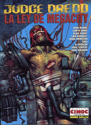 Book cover for Juez Dredd, Vol. 2: La Ley de Megacity
