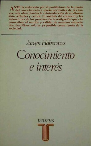 Book cover for Conocimiento E Interes