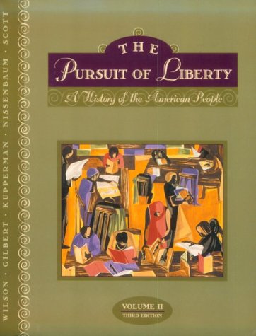 Book cover for The Pursuit of Liberty, Volume II