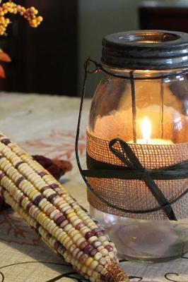 Book cover for Fall Mason Jar Candle Journal