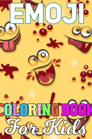 Cover of Emoji Coloring Book for Kids