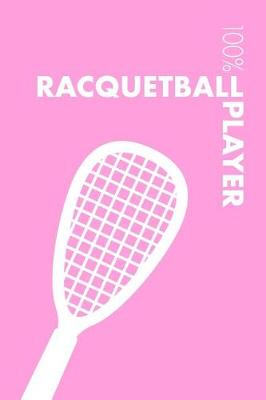 Book cover for Womens Racquetball Notebook