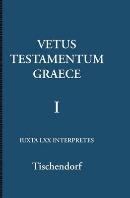 Book cover for Vetus Testamentum Graece 1/3