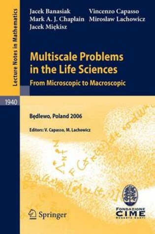 Cover of Multiscale Problems in the Life Sciences