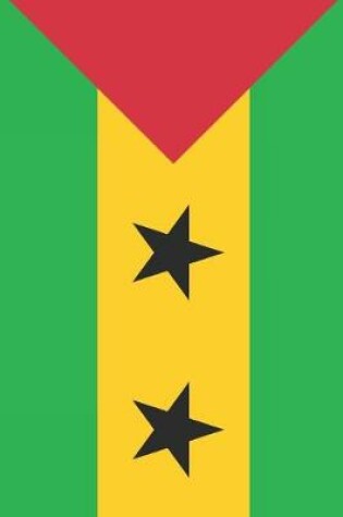 Cover of Sao Tome and Principe Travel Journal - Sao Tome and Principe Flag Notebook - Sao Tomean Flag Book