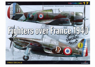 Book cover for Fighters Over France 1940