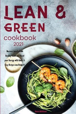 Book cover for Lean & Green Cookbook for Beginners 2021
