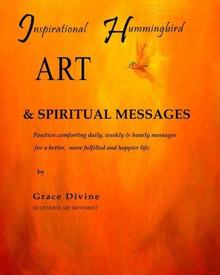 Book cover for Inspirational Hummingbird Art & Spiritual Messages