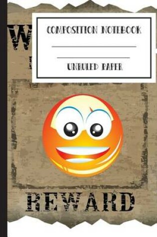Cover of Emoji Journal UnRuled Composition Notebook, 8x10",120P, Primary Workbook