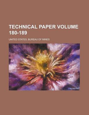 Book cover for Technical Paper Volume 180-189