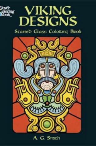 Cover of Viking Designs Stained Glass Coloring Book