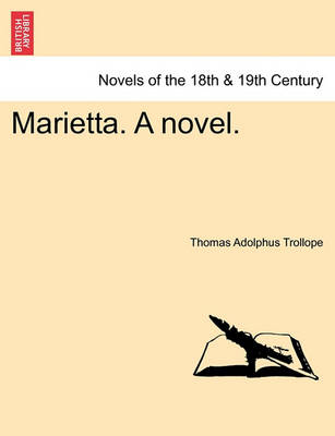 Book cover for Marietta. a Novel.Vol.II