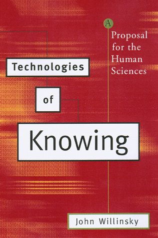 Book cover for Technologies of Knowing