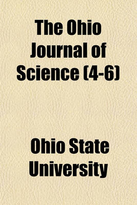 Book cover for The Ohio Journal of Science (4-6)