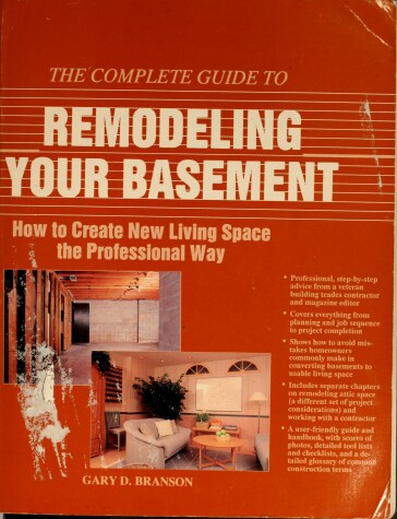 Book cover for Complete Guide to Remodelling Your Basement