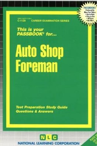 Cover of Auto Shop Foreman