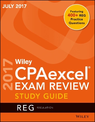 Cover of Wiley Cpaexcel Exam Review July 2017 Study Guide