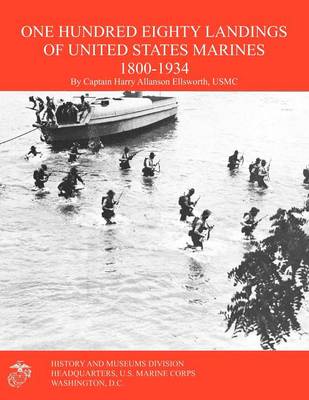 Book cover for One Hundred Eighty Landings of United States Marines 1800-1934