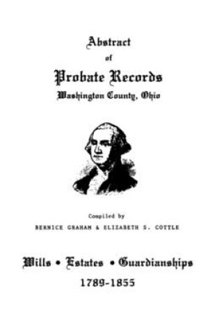 Cover of Abstract of Probate Records, Washington County, Ohio