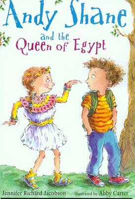 Book cover for Andy Shane and the Queen of Egypt (4 Paperback/1 CD)