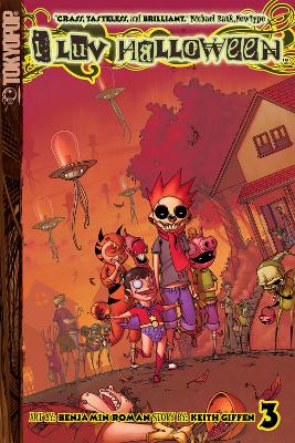 Book cover for I Luv Halloween graphic novel volume 3