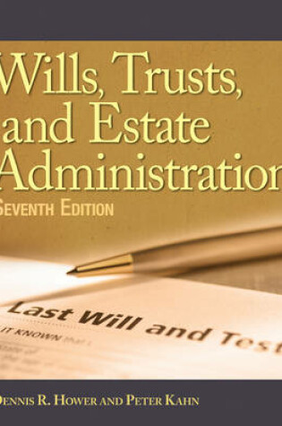 Cover of Wills, Trusts, and Estates Administration