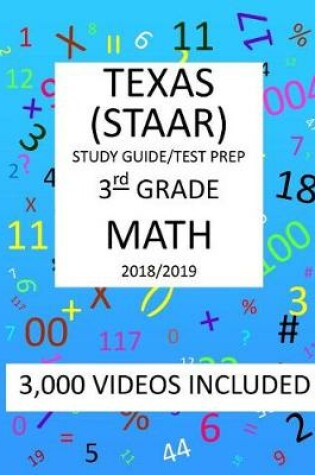 Cover of 3rd Grade TEXAS STAAR, MATH