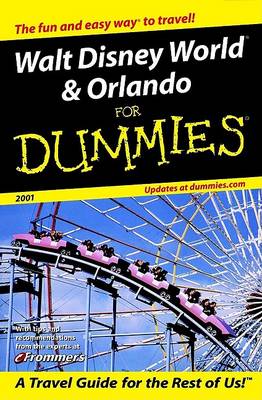 Book cover for Walt Disney World< & Orlando for Dummies<, 1st EDI Tion