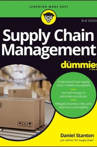 Cover of Supply Chain Management For Dummies