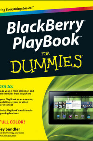 Cover of BlackBerry PlayBook For Dummies