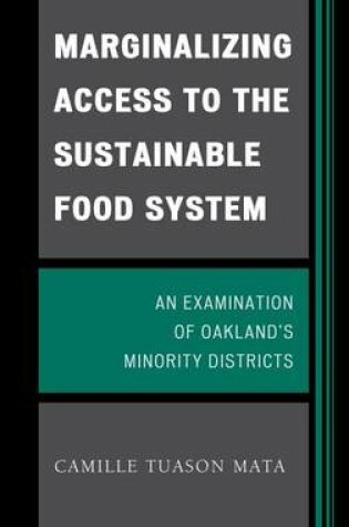 Cover of Marginalizing Access to the Sustainable Food System