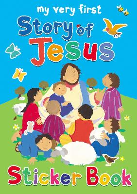 Book cover for My Very First Story of Jesus sticker book