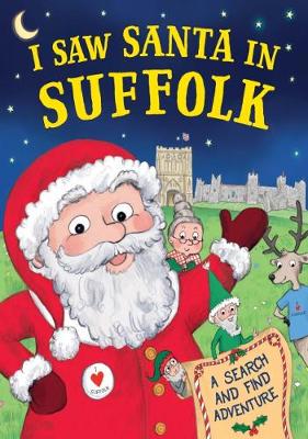 Book cover for I Saw Santa in Suffolk