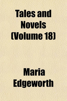 Book cover for Tales and Novels (Volume 18)