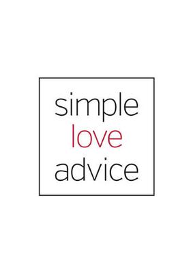 Book cover for Simple Love Advice Cards