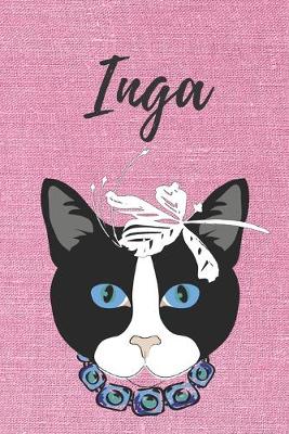 Book cover for Inga Katzen-Malbuch / Notizbuch / Tagebuch / Journal