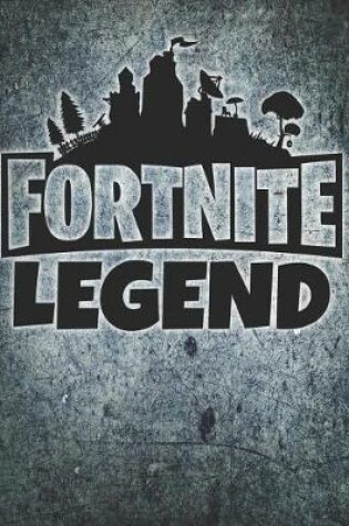 Cover of Fortnite Legend Simple Banner Journal Notebook