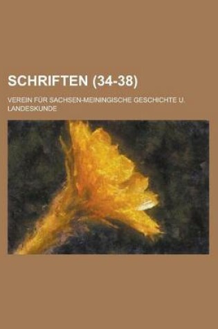 Cover of Schriften (34-38 )
