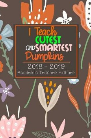 Cover of 2018-2019 Academic Teacher Planner